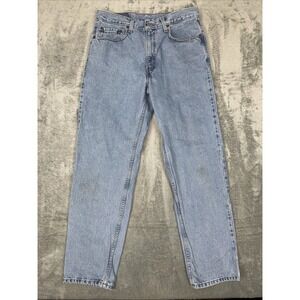 Vintage Levi's 550 Jeans Mens 34x32 Relaxed Fit Tapered Leg‎ Blue Denim 2000 Y2K